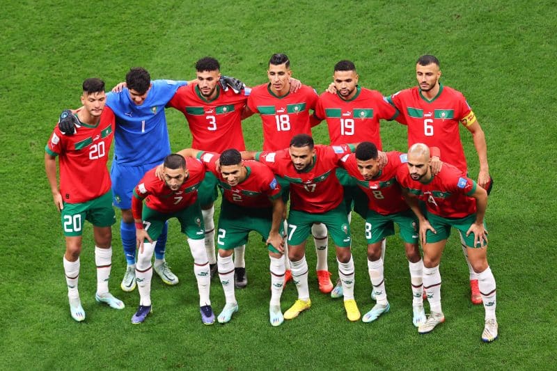 منتخب المغرب - المغرب وفرنسا