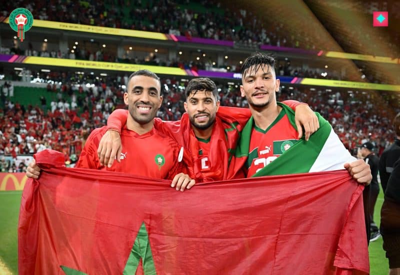 حمدالله مع منتخب المغرب