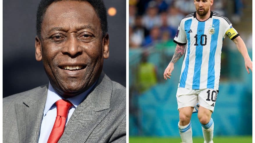 ميسي يكسر رقم الأسطورة Pele