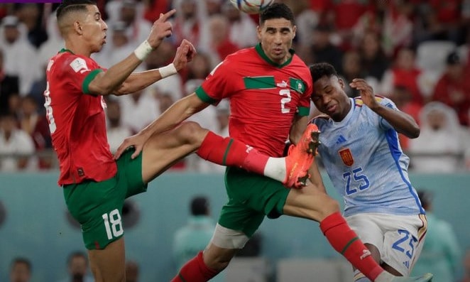 المغرب ضد إسبانيا