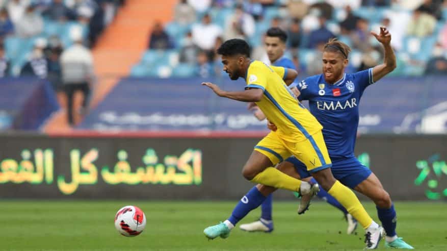 النصر يتفوق على الهلال بالديربي في ديسمبر