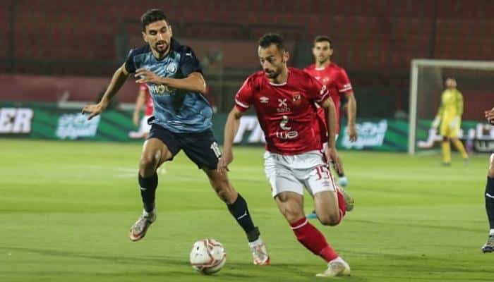 الأهلي ضد بيراميدز - الدوري المصري