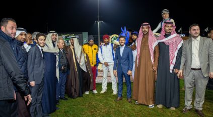 أول تعليق من سعود بن سلمان بعد فوزه بـ كأس الملك فيصل للفروسية