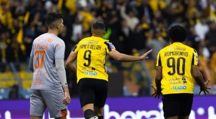 الاتحاد يتفوق على الفيحاء في الشوط الأول