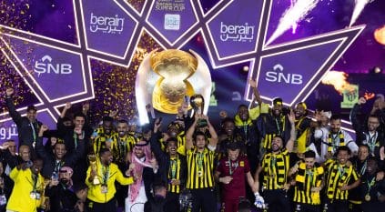 الاتحاد يحتفل بأول سوبر أمام 48 ألف متفرج