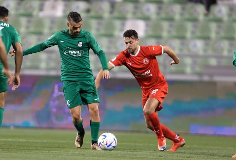 الأهلي ضد العربي في الدوري القطري