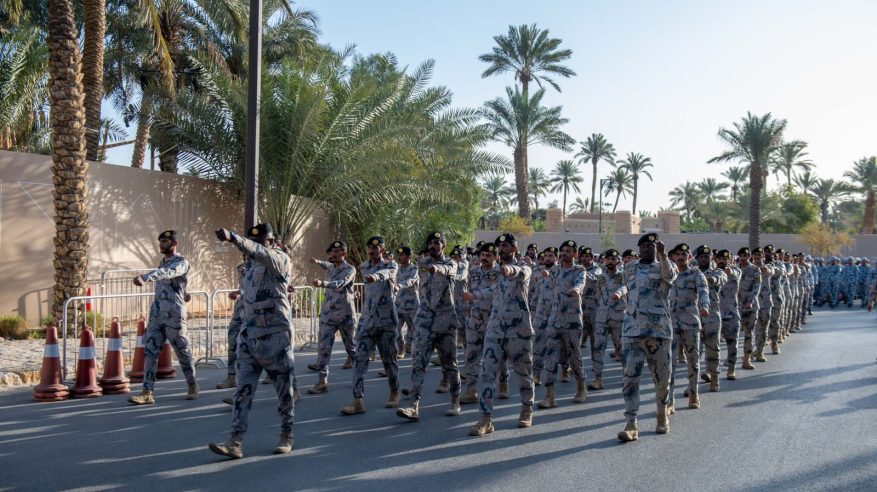 لقطات من عرض عسكري وحضور كبير في الدرعية بمناسبة يوم التأسيس