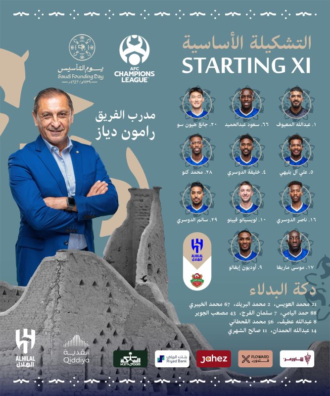 الهلال ضد شباب الأهلي دبي