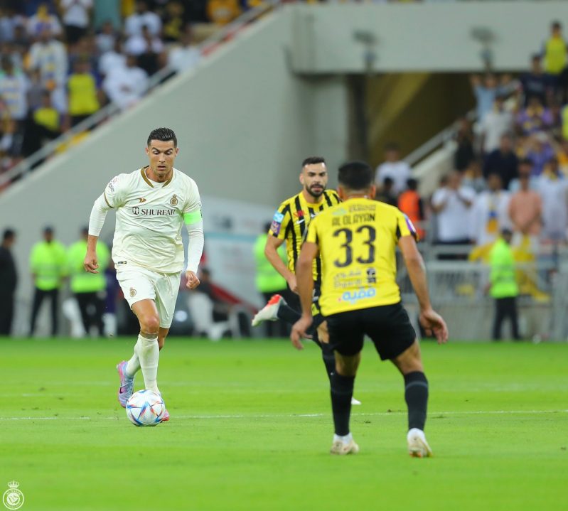 كريستيانو رونالدو - النصر والاتحاد - ترتيب دوري روشن