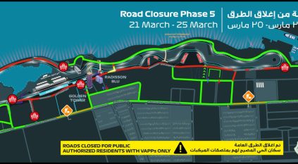 إغلاق كامل لطريق كورنيش جدة الفرعي