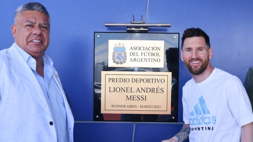 إطلاق اسم ليونيل ميسي على ملعب تدريبات منتخب الأرجنتين