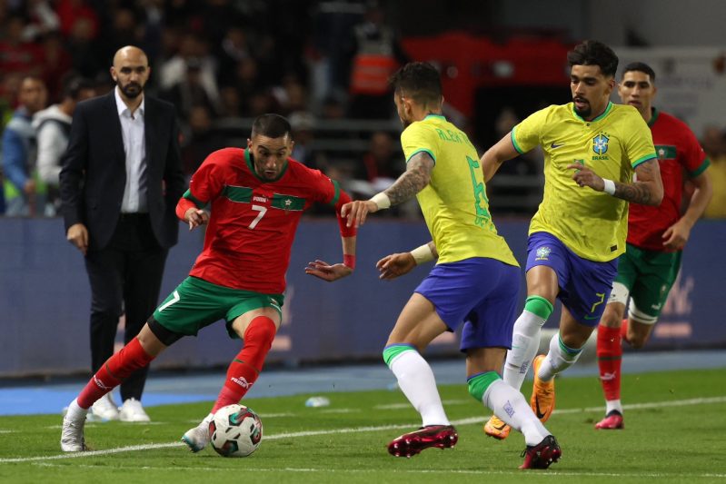 المغرب ضد البرازيل