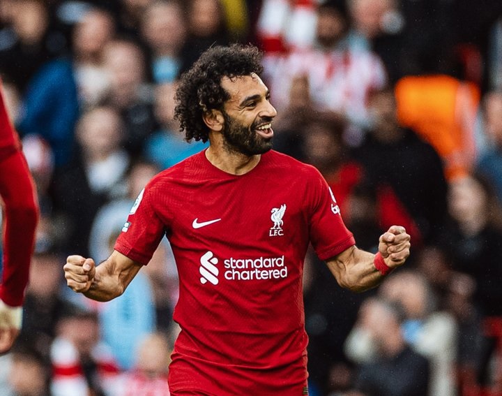 محمد صلاح - ليفربول ضد برينتفورد