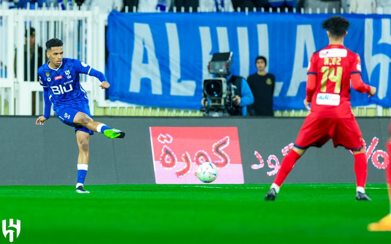 الهلال وضمك - مصعب الجوير