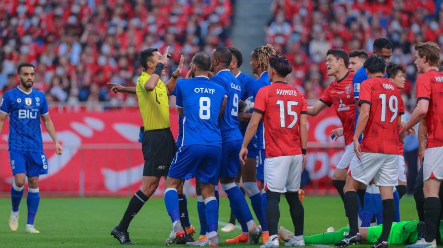 نواف شكر الله: ركلة جزاء غير محتسبة لـ الهلال بالشوط الأول