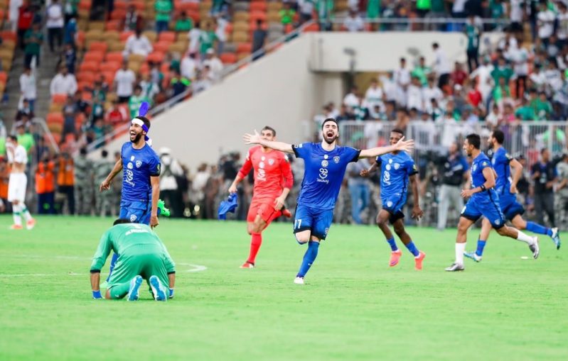 الهلال والأهلي في نهائي كأس الملك 2017