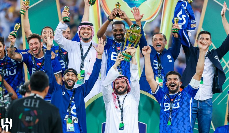 رئيس نادي الهلال فهد بن نافل