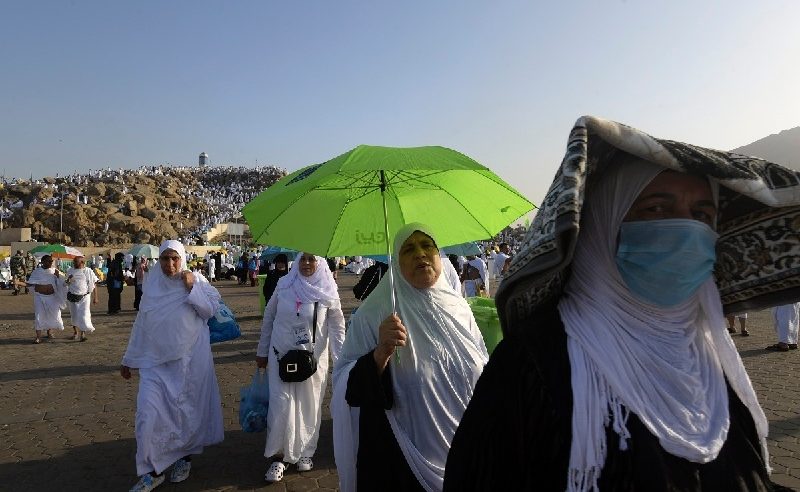 1721 إصابة بالإجهاد الحراري بين الحجاج منذ بداية اليوم