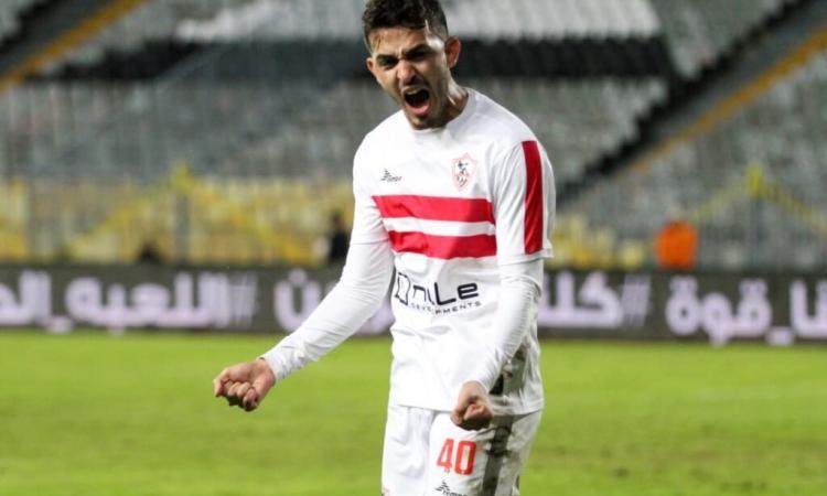 سيف فاروق جعفر لاعب الزمالك