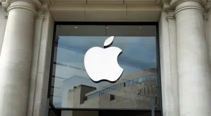 أسهم Apple في المنطقة الخضراء في بورصة وول ستريت