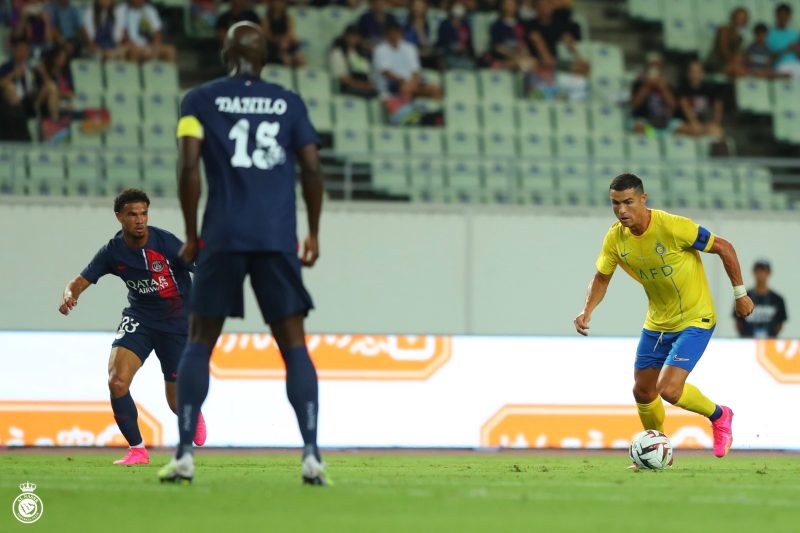 النصر ضد باريس سان جيرمان - رونالدو