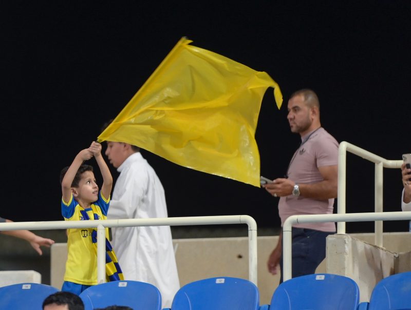 جماهير النصر - الحضور الجماهيري في ملعب الطائف