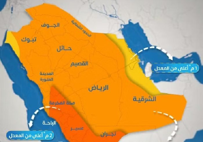 توقعات بارتفاع الحرارة درجتين خلال أغسطس