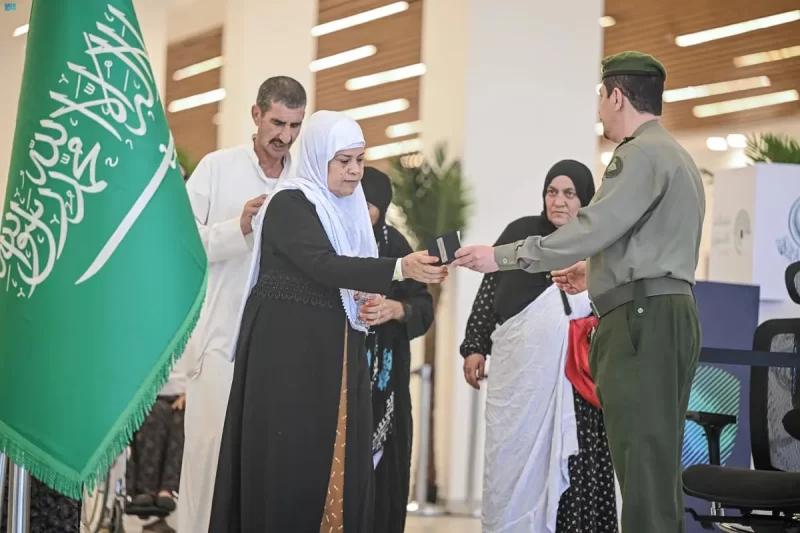 منفذ جديدة عرعر يودِّعُ الحجاج العراقيين