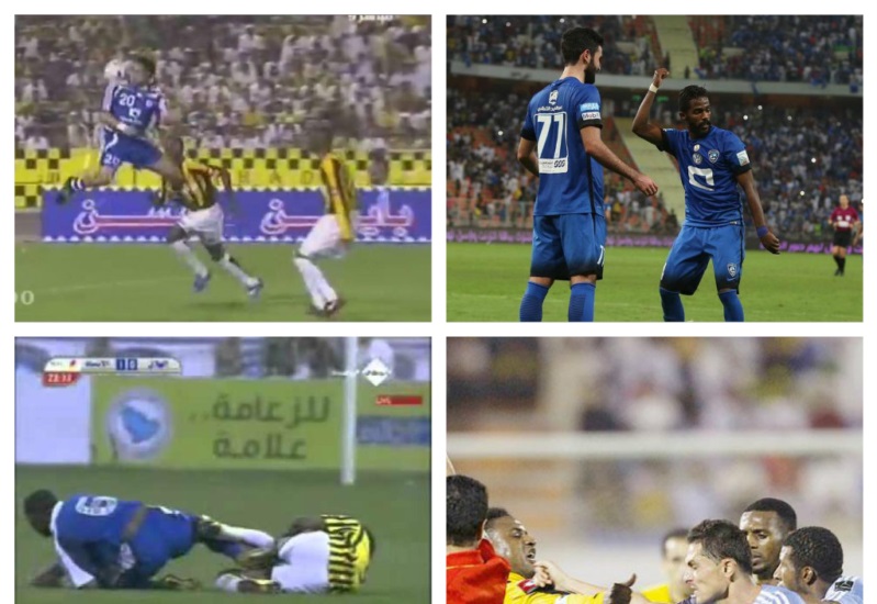 أحداث مثيرة في كلاسيكو الهلال والاتحاد