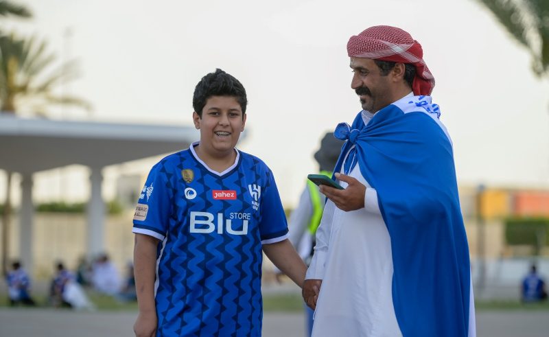 جماهير الهلال والاتحاد