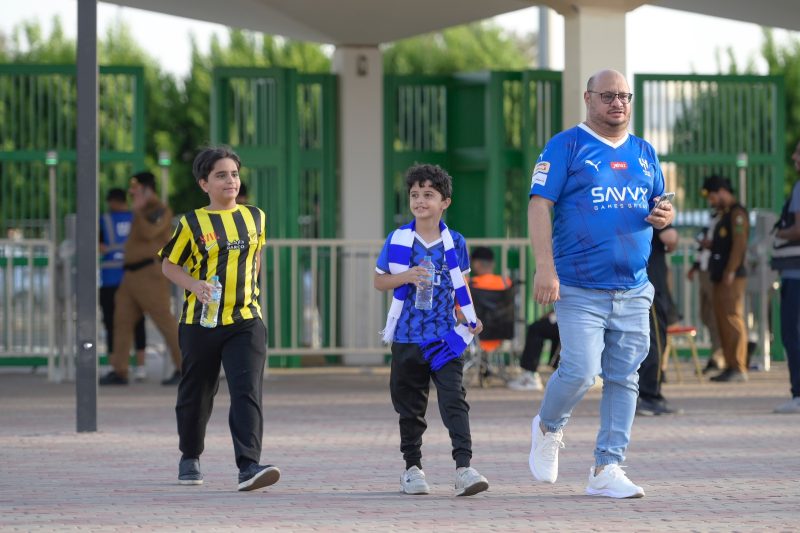 جماهير الهلال والاتحاد