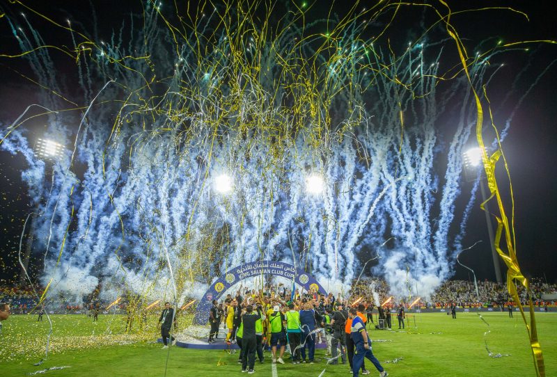 تتويج النصر بلقب كأس الملك سلمان للأندية - الهلال والنصر