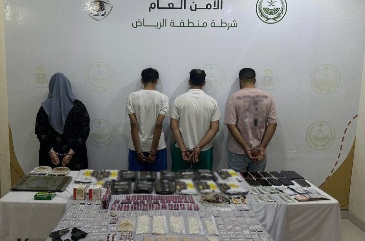 مروجو المخدرات في الرياض بقبضة الأمن