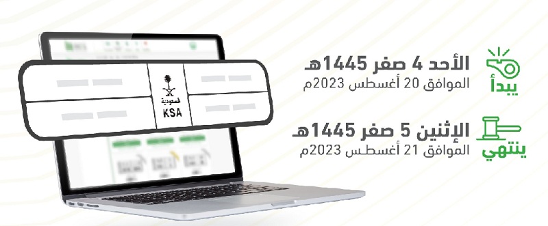 طرح لوحات إلكترونية مميزة اليوم عبر أبشر