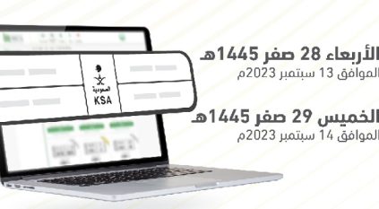 طرح مزاد اللوحات الإلكتروني اليوم عبر أبشر