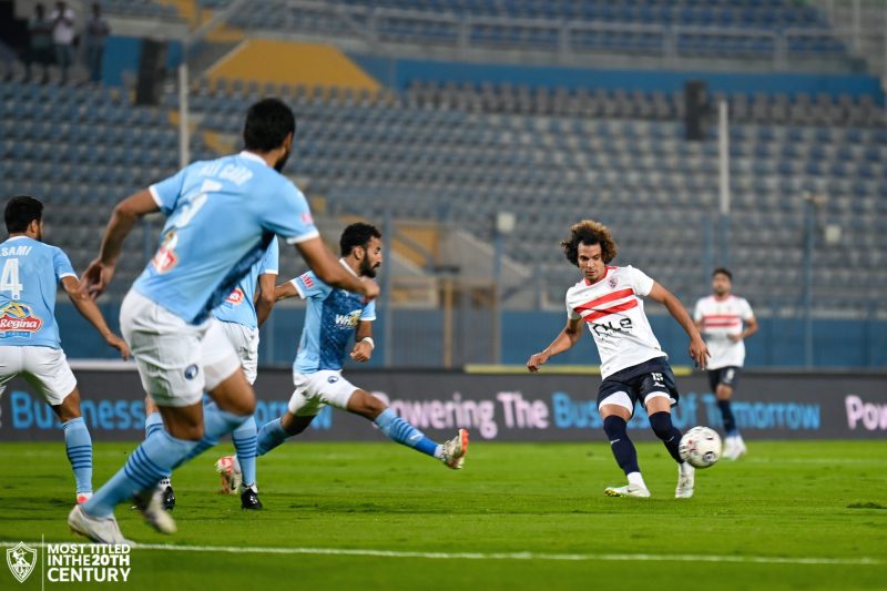 مباراة الزمالك وبيراميدز 