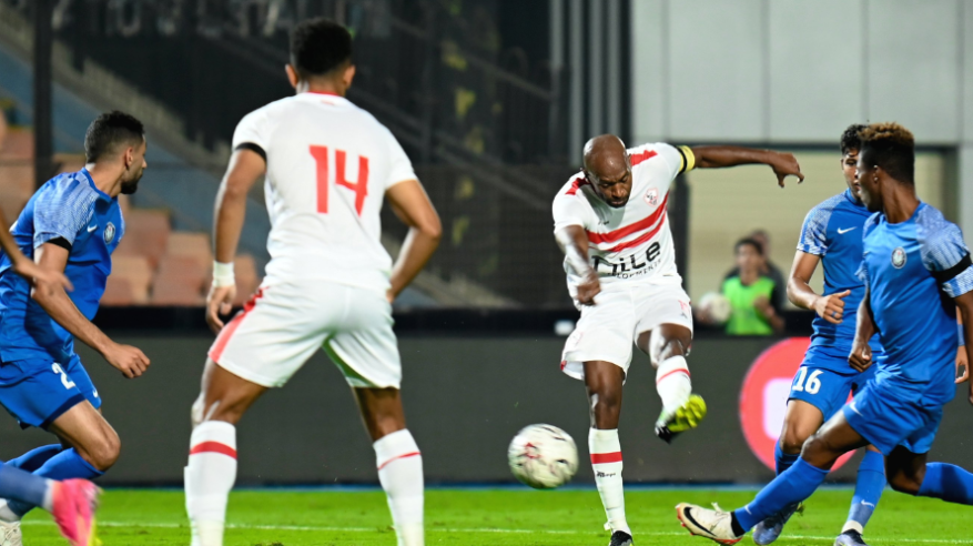 الزمالك يعود للفوز بخماسية بعد غياب 438 يومًا