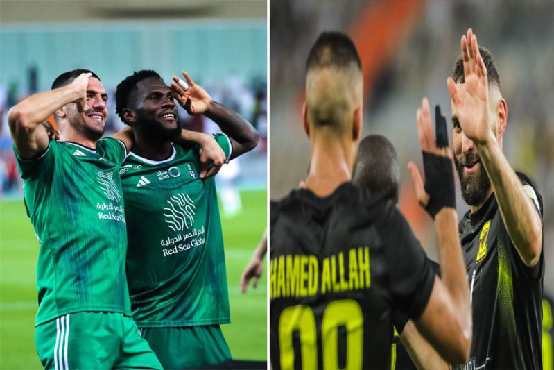 مباراة الاتحاد ضد الأهلي