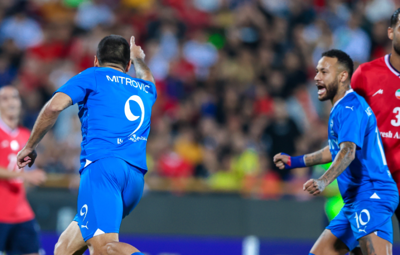 ميتروفيتش جدا - الهلال وناساجي