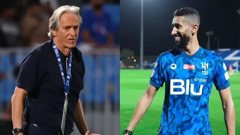 سلمان الفرج - جيسوس - الهلال