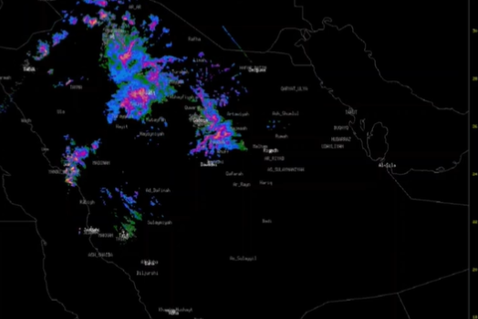 رادارات الطقس : 6 مناطق لا تزال تتأثر بالسحب الركامية الرعدية