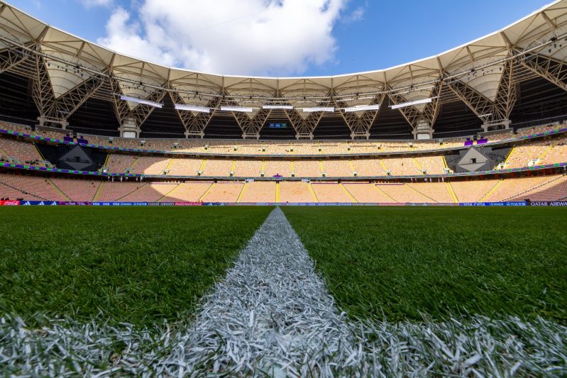 ملعب الجوهرة قبل افتتاح كأس العالم للأندية