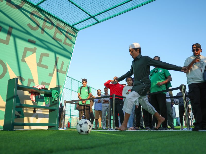 بيت صقر - الإقبال الجماهيري - جماهير المنتخب السعودي