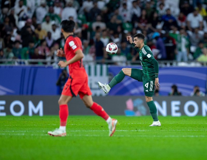 مباراة السعودية ضد كوريا الجنوبية - المنتخب السعودي