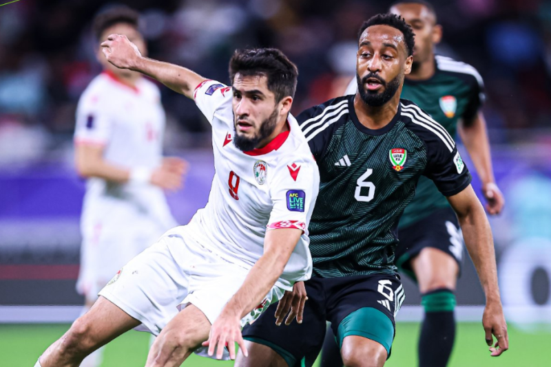 طاجيكستان ضد منتخب الإمارات