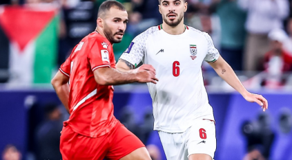 منتخب فلسطين يخسر برباعية أمام إيران