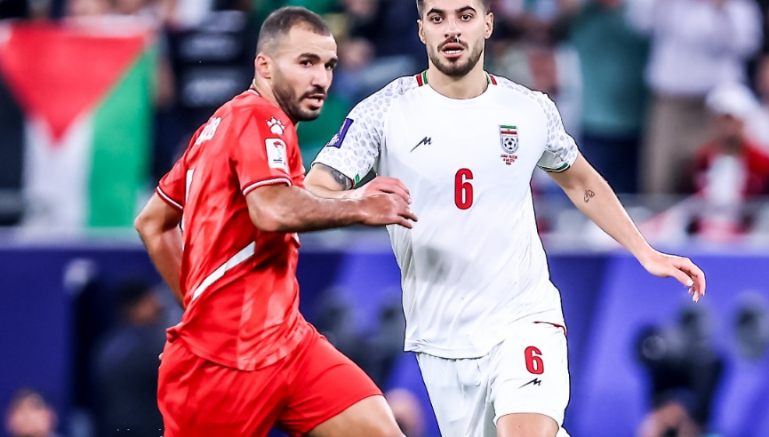 منتخب فلسطين يخسر برباعية أمام إيران