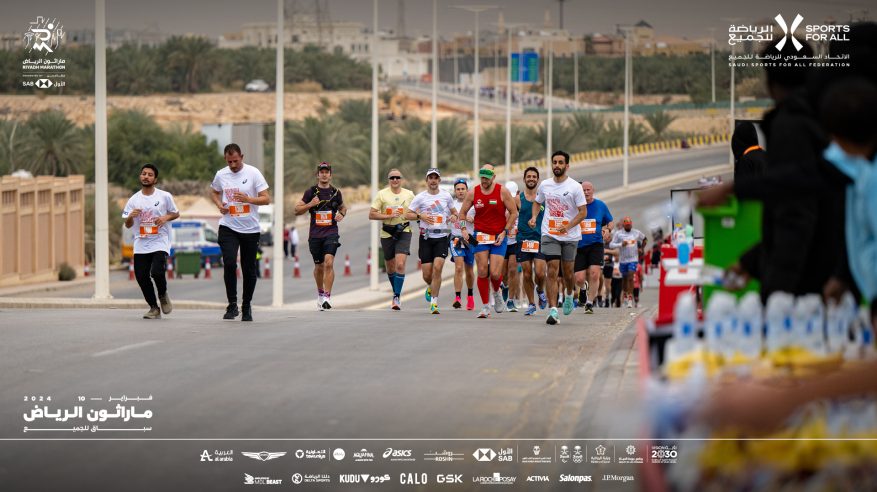 لقطات من انطلاق ماراثون الرياض في نسخته الثالثة اليوم