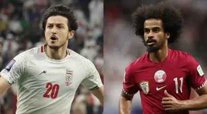 موعد مباراة قطر وإيران والقنوات الناقلة