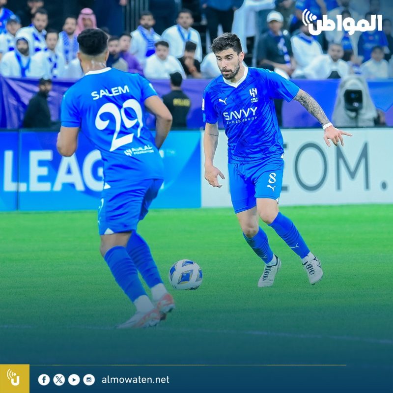 الهلال والاتحاد - دوري أبطال آسيا - روبن نيفيز